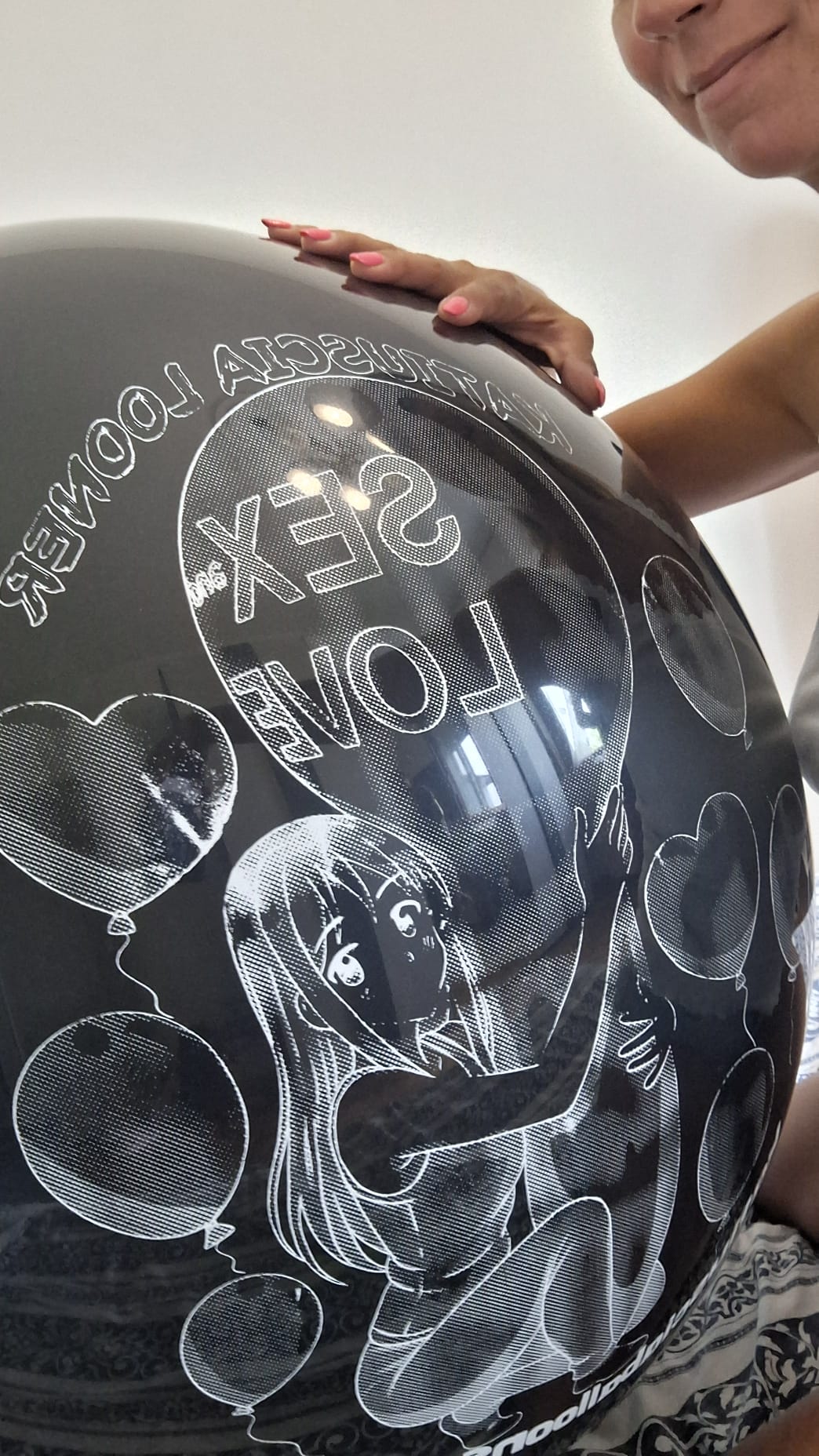 Balonevi 24" print "Katiuscialooner cartoon"