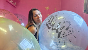 Kalisan 24" crystal print "BOOM!!"