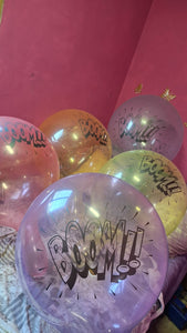 Kalisan 24" crystal print "BOOM!!"